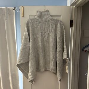 Cozy Gray Turtleneck Sweater